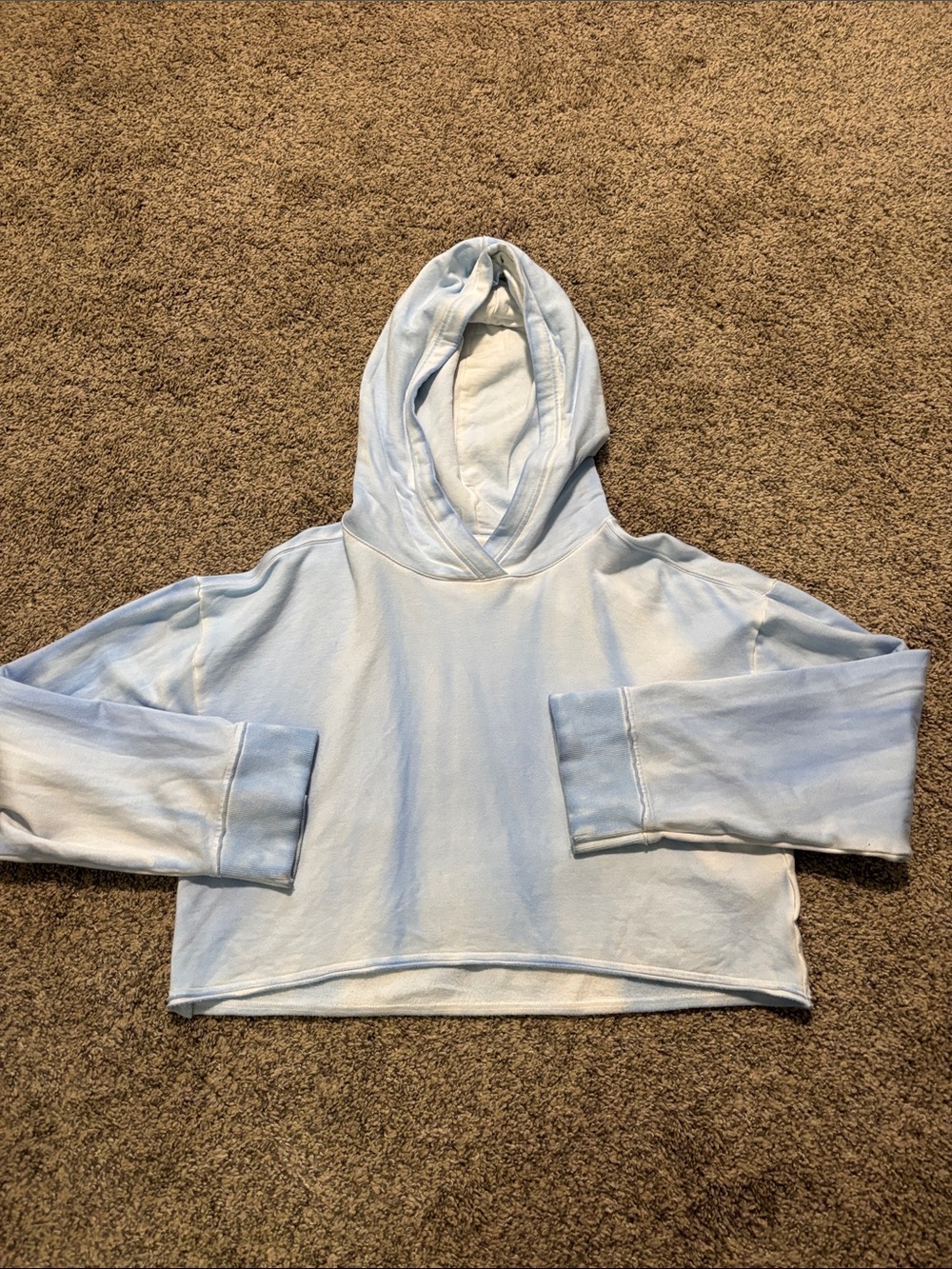 Nike Yoga cropped hoodie size small